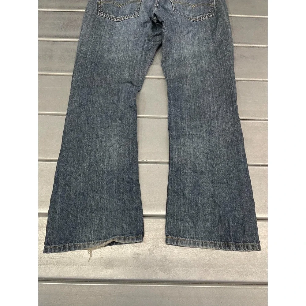 VTG Levis 527 Jeans Mens 36X32  Blue Medium Wash Denim Slim‎ Bootcut 100% Cotton